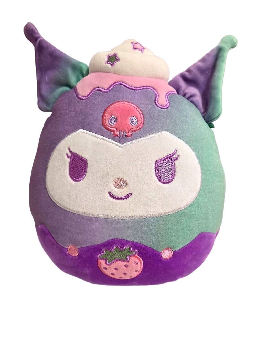 Squishmallows Sanrio Kuromi 8" Dreamland Series Plush Purple Teal Rare